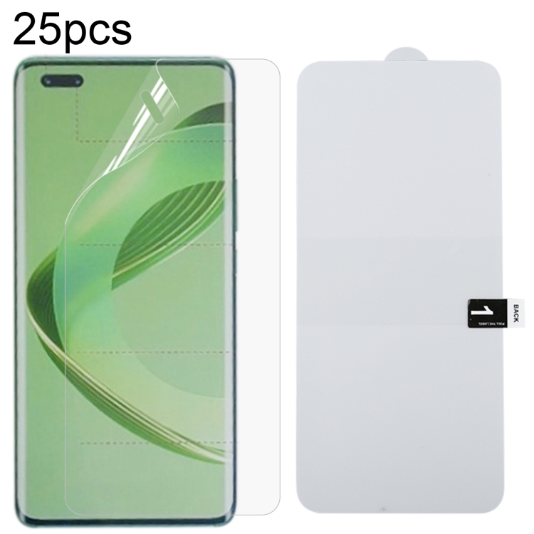 For Huawei nova 11 Ultra / nova 11 Pro 25pcs Full Screen Protector Explosion-proof Hydrogel Film
For Huawei nova 11 Ultra / nova 11 Pro 25pcs Full Screen Protector Explosion-proof Hydrogel Film