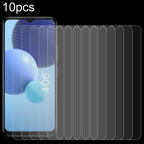 

For TCL 406 10pcs 0.26mm 9H 2.5D Tempered Glass Film