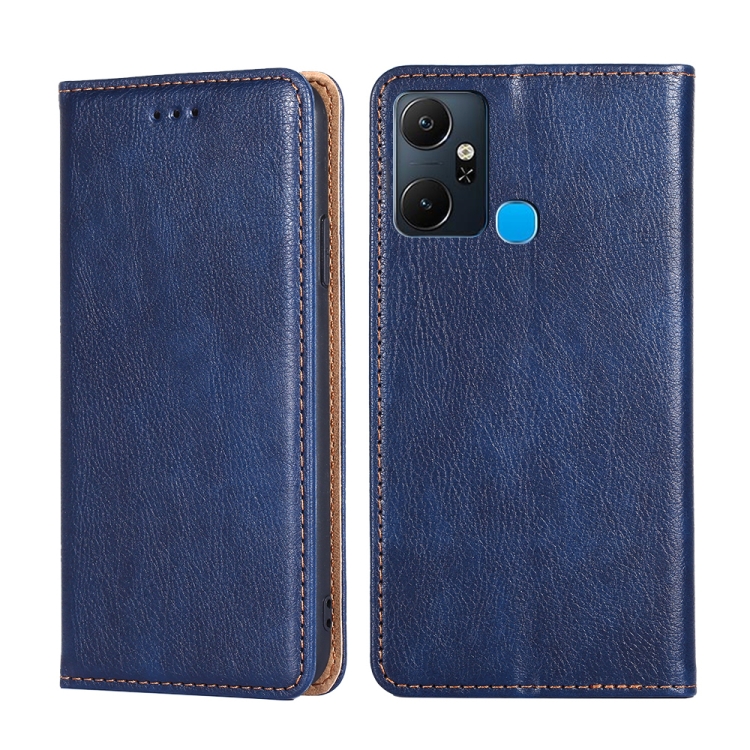 For Infinix Smart 6 plus Gloss Oil Solid Color Magnetic Leather Phone Case(Blue)
For Infinix Smart 6 plus Gloss Oil Solid Color Magnetic Leather Phone Case(Blue)