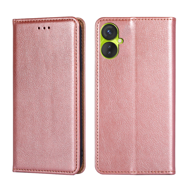 For Tecno Spark 9 Pro Gloss Oil Solid Color Magnetic Leather Phone Case(Rose Gold)
For Tecno Spark 9 Pro Gloss Oil Solid Color Magnetic Leather Phone Case(Rose Gold)