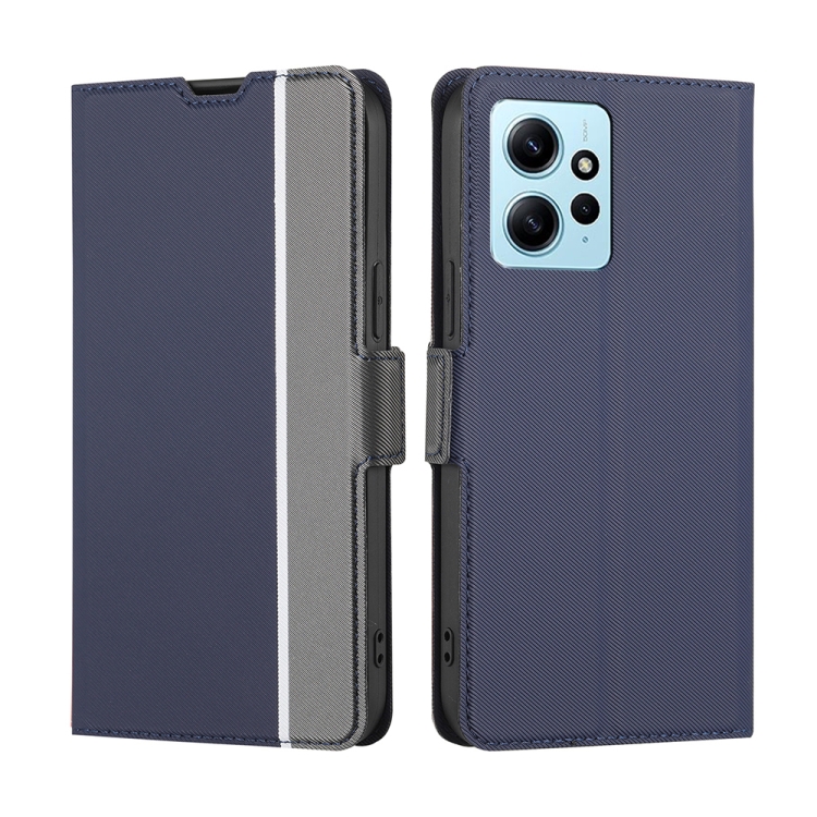 For Xiaomi Redmi Note 12 4G Global Twill Texture Side Buckle Leather Phone Case(Blue)
For Xiaomi Redmi Note 12 4G Global Twill Texture Side Buckle Leather Phone Case(Blue)