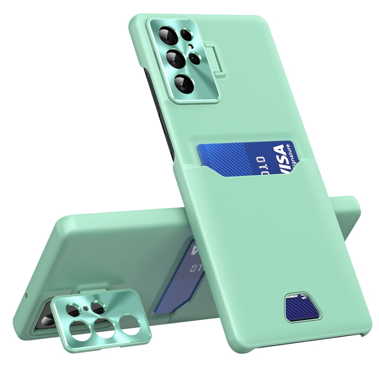 For Samsung Galaxy S23 Ultra 5G Pure Color Invisible Lens Holder Phone Case(Mint Green)
For Samsung Galaxy S23 Ultra 5G Pure Color Invisible Lens Holder Phone Case(Mint Green)