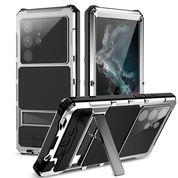 For Samsung Galaxy S22 Ultra 5G R-JUST RJ-56 3rd Gen Life Waterproof Dustproof Shockproof Phone Case(Silver)
For Samsung Galaxy S22 Ultra 5G R-JUST RJ-56 3rd Gen Life Waterproof Dustproof Shockproof Phone Case(Silver)