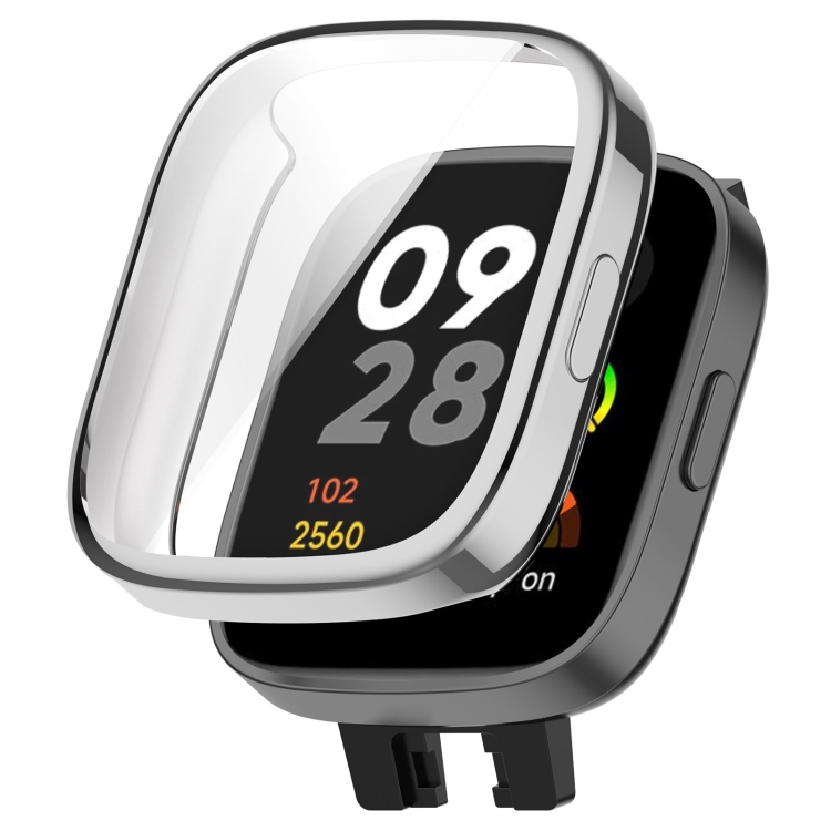 For Redmi Watch 3 Full Coverage TPU Electroplating Watch Protective Case(Silver)
For Redmi Watch 3 Full Coverage TPU Electroplating Watch Protective Case(Silver)