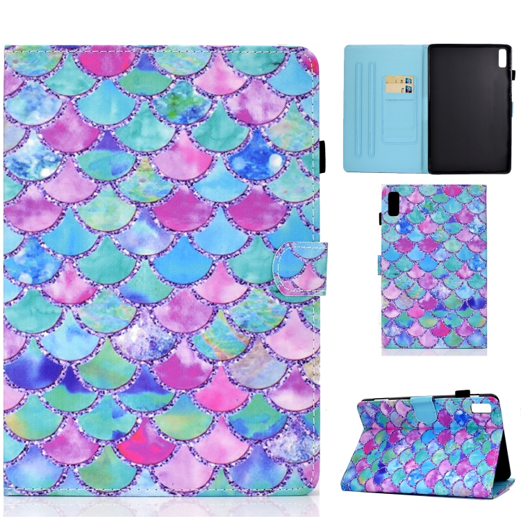 For Lenovo Tab P11 Gen 2 Sewing Thread Horizontal Painted Tablet Leather Case(Color Fish Scales)
For Lenovo Tab P11 Gen 2 Sewing Thread Horizontal Painted Tablet Leather Case(Color Fish Scales)