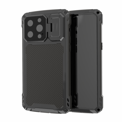 For iPhone 14 Pro RedPepper Silver Shield Series All-inclusive Lens Metal Phone Case(Black)
For iPhone 14 Pro RedPepper Silver Shield Series All-inclusive Lens Metal Phone Case(Black)