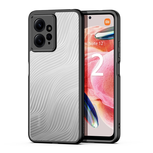 For Xiaomi Redmi Note 12 4G Global DUX DUCIS Aimo Series TPU + PC Frosted Feel Phone Case(Black)
For Xiaomi Redmi Note 12 4G Global DUX DUCIS Aimo Series TPU + PC Frosted Feel Phone Case(Black)