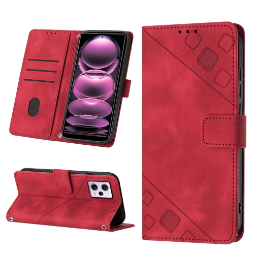 Skin-feel Embossed Leather Phone Case For Xiaomi Redmi Note 12 Pro 5G Global / Redmi Note 12 Pro 5G China(Red)
Skin-feel Embossed Leather Phone Case For Xiaomi Redmi Note 12 Pro 5G Global / Redmi Note 12 Pro 5G China(Red)