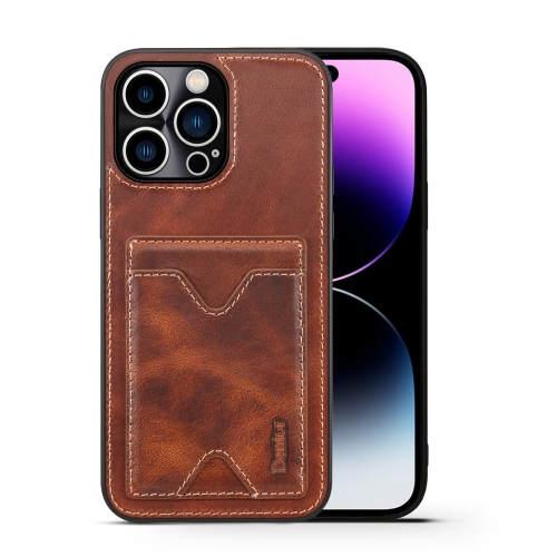 For iPhone 14 Pro Max Denior Retro Back Cover Card Slot Phone Case(Brown)
For iPhone 14 Pro Max Denior Retro Back Cover Card Slot Phone Case(Brown)
