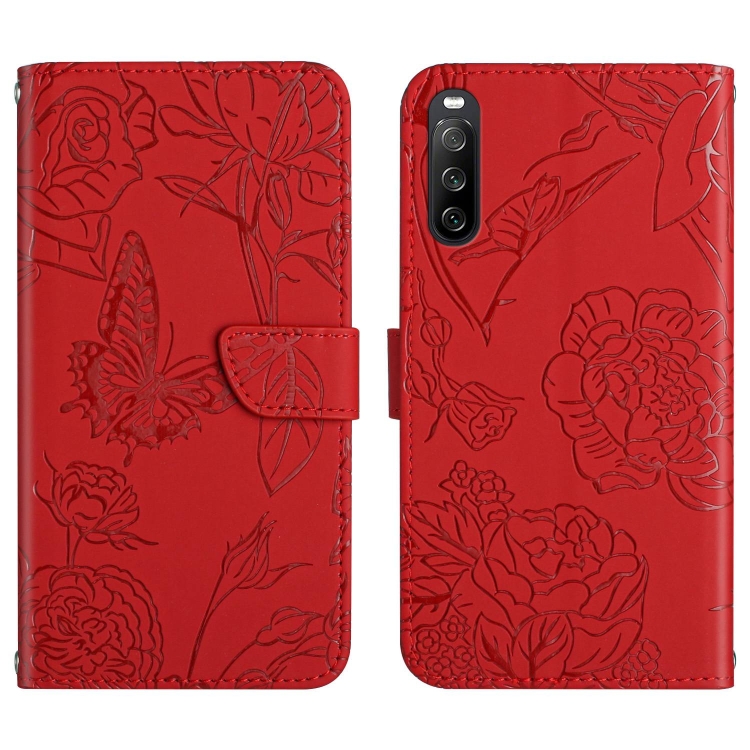 For Sony Xperia 10 V HT03 Skin Feel Butterfly Embossed Flip Leather Phone Case(Red)
For Sony Xperia 10 V HT03 Skin Feel Butterfly Embossed Flip Leather Phone Case(Red)
