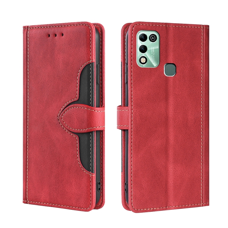 For Infinix Hot 11 Play Skin Feel Magnetic Buckle Leather Phone Case(Red)
For Infinix Hot 11 Play Skin Feel Magnetic Buckle Leather Phone Case(Red)