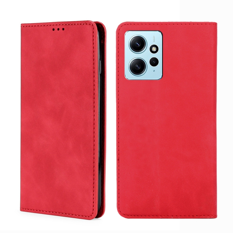 For Xiaomi Redmi Note 12 4G Global Skin Feel Magnetic Horizontal Flip Leather Phone Case(Red)
For Xiaomi Redmi Note 12 4G Global Skin Feel Magnetic Horizontal Flip Leather Phone Case(Red)
