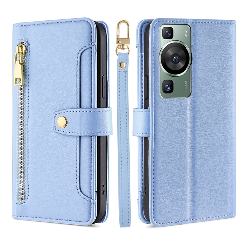 For Huawei P60 / P60 Pro Sheep Texture Cross-body Zipper Wallet Leather Phone Case(Blue)
For Huawei P60 / P60 Pro Sheep Texture Cross-body Zipper Wallet Leather Phone Case(Blue)