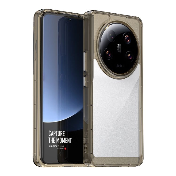 For Xiaomi 13 Ultra Colorful Series Acrylic + TPU Phone Case(Transparent Grey)
For Xiaomi 13 Ultra Colorful Series Acrylic + TPU Phone Case(Transparent Grey)