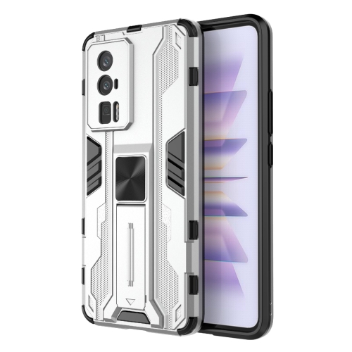 For Xiaomi Redmi K60 5G Supersonic PC + TPU Shock-proof Protective Phone Case with Holder(Silver)
For Xiaomi Redmi K60 5G Supersonic PC + TPU Shock-proof Protective Phone Case with Holder(Silver)