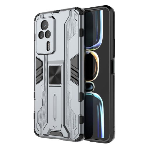 For Xiaomi Redmi K60e 5G Supersonic PC + TPU Shock-proof Protective Phone Case with Holder(Grey)
For Xiaomi Redmi K60e 5G Supersonic PC + TPU Shock-proof Protective Phone Case with Holder(Grey)