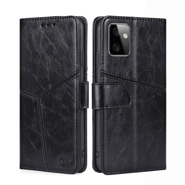 For Motorola Moto G Power 2023 Geometric Stitching Flip Leather Phone Case(Black)
For Motorola Moto G Power 2023 Geometric Stitching Flip Leather Phone Case(Black)
