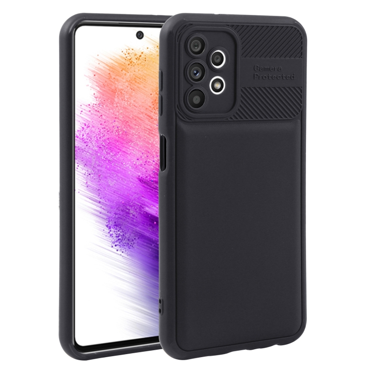 For Samsung Galaxy A73 5G Twill Texture TPU Shockproof Phone Case(Black)
For Samsung Galaxy A73 5G Twill Texture TPU Shockproof Phone Case(Black)