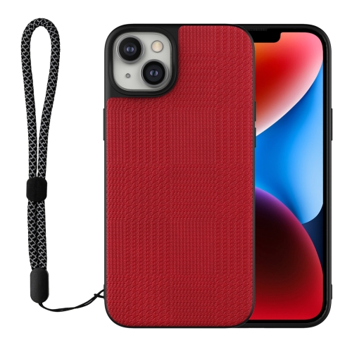 

For iPhone 14 ViLi TH Series Shockproof Phone Case with Lanyard(Red)