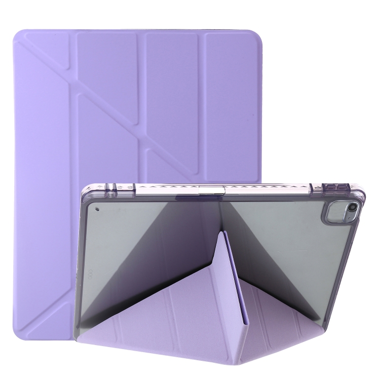 For iPad Air / Air 2 / 9.7 2018 / 2017 Clear Acrylic Deformation Leather Tablet Case(Purple)
For iPad Air / Air 2 / 9.7 2018 / 2017 Clear Acrylic Deformation Leather Tablet Case(Purple)