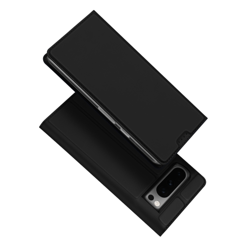 

For Google Pixel 8 Pro DUX DUCIS Skin Pro Series Flip Leather Phone Case(Black)