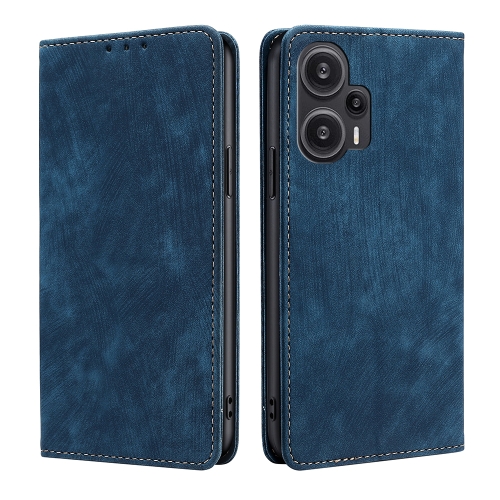 For Xiaomi Redmi Note 12 Turbo RFID Anti-theft Brush Magnetic Leather Phone Case(Blue)
For Xiaomi Redmi Note 12 Turbo RFID Anti-theft Brush Magnetic Leather Phone Case(Blue)