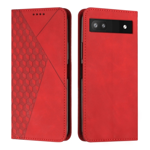 For Google Pixel 7a Diamond Pattern Skin Feel Magnetic Leather Phone Case(Red)
For Google Pixel 7a Diamond Pattern Skin Feel Magnetic Leather Phone Case(Red)
