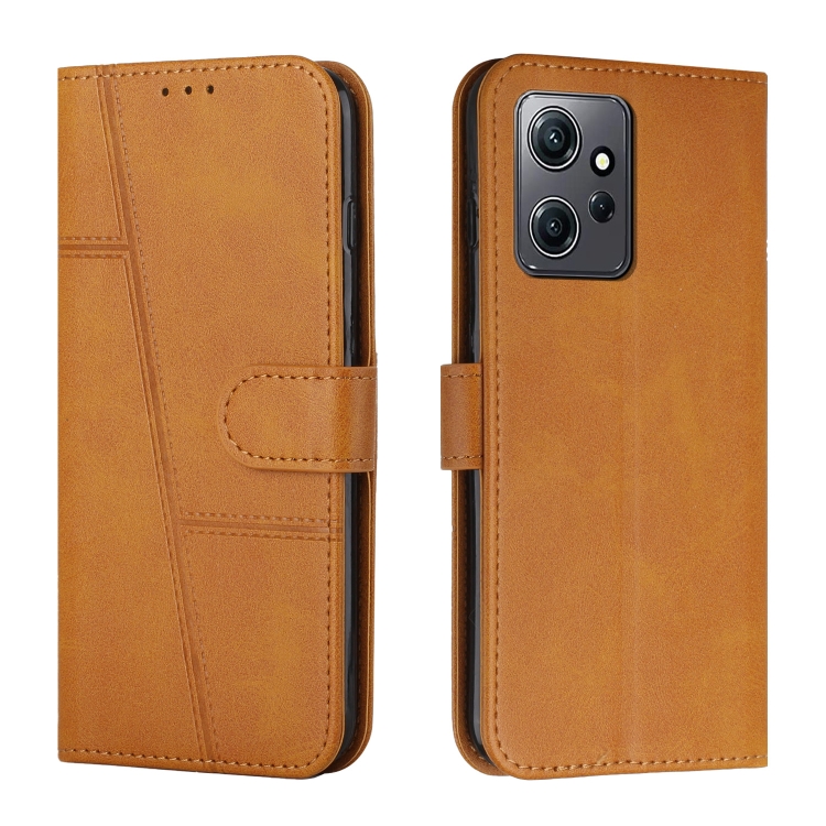 For Xiaomi Redmi Note 12 4G Global Stitching Calf Texture Buckle Leather Phone Case(Yellow)
For Xiaomi Redmi Note 12 4G Global Stitching Calf Texture Buckle Leather Phone Case(Yellow)