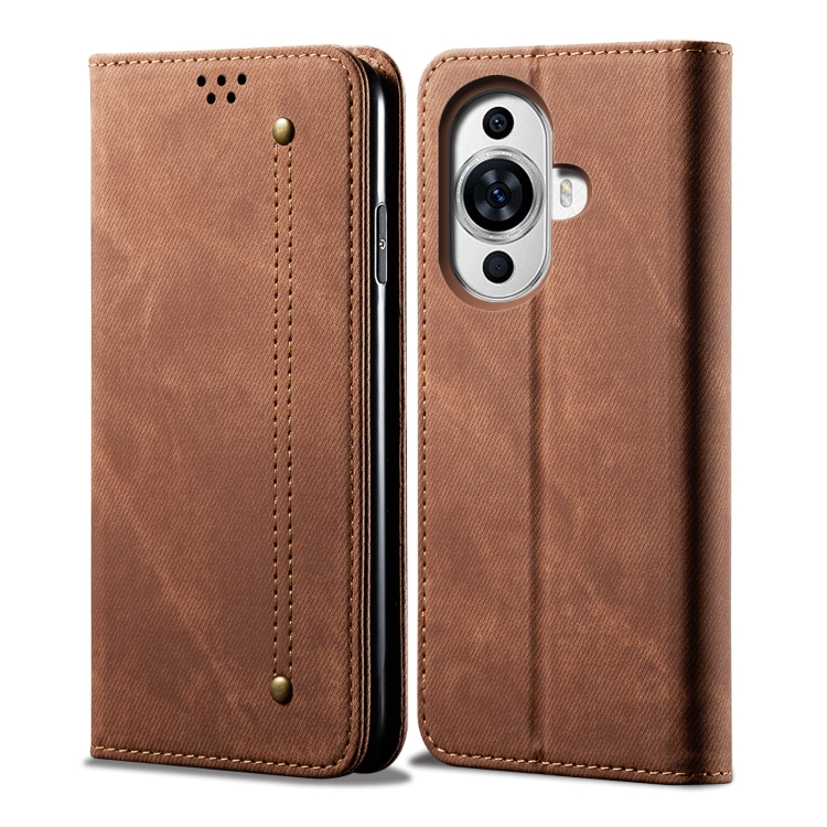 For Huawei Nova 11 Denim Texture Casual Style Horizontal Flip Leather Case(Brown)
For Huawei Nova 11 Denim Texture Casual Style Horizontal Flip Leather Case(Brown)