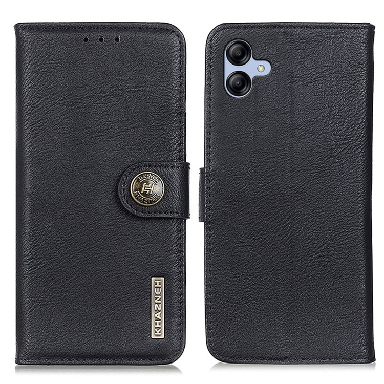 For Samsung Galaxy A05 4G KHAZNEH Cowhide Texture Horizontal Flip Leather Phone Case(Black)
For Samsung Galaxy A05 4G KHAZNEH Cowhide Texture Horizontal Flip Leather Phone Case(Black)