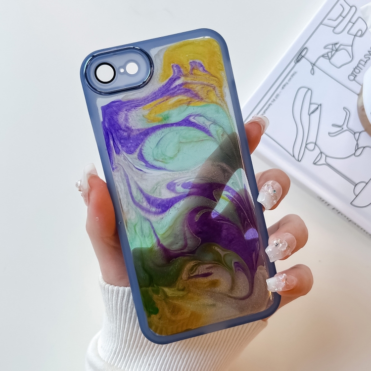 For iPhone SE 2022/2020 / 8 / 7 Oil Painting Electroplating TPU Phone Case(Blue)
For iPhone SE 2022/2020 / 8 / 7 Oil Painting Electroplating TPU Phone Case(Blue)