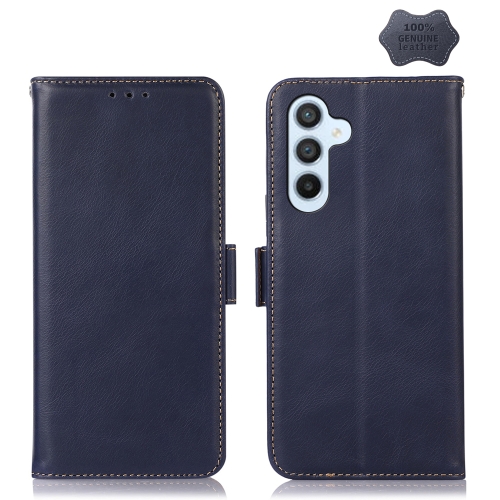 For Samsung Galaxy M54 5G Crazy Horse Top Layer Cowhide Leather Phone Case(Blue)
For Samsung Galaxy M54 5G Crazy Horse Top Layer Cowhide Leather Phone Case(Blue)