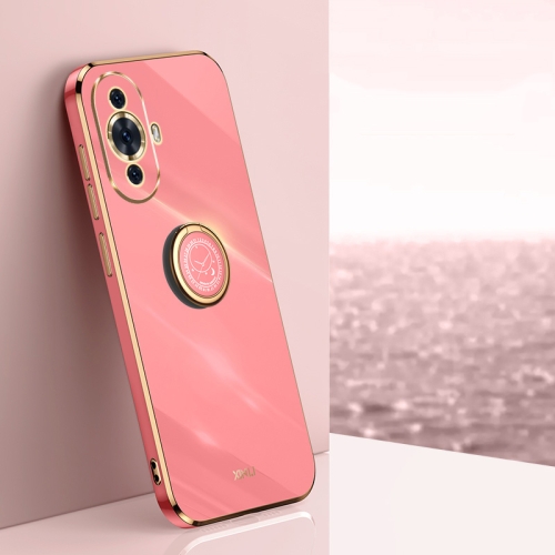 For Huawei nova 11 XINLI Straight Edge 6D Electroplate TPU Phone Case with Ring Holder(Hawthorn Red)
For Huawei nova 11 XINLI Straight Edge 6D Electroplate TPU Phone Case with Ring Holder(Hawthorn Red)