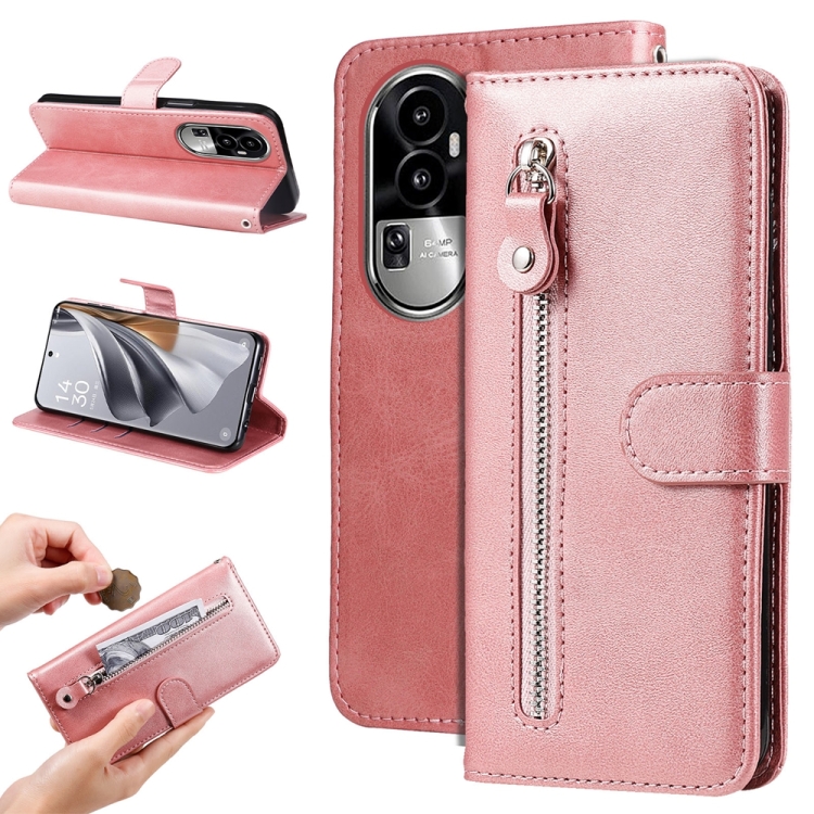 For OPPO Reno10 5G / Reno10 Pro 5G Global Fashion Calf Texture Zipper Leather Phone Case(Rose Gold)
For OPPO Reno10 5G / Reno10 Pro 5G Global Fashion Calf Texture Zipper Leather Phone Case(Rose Gold)