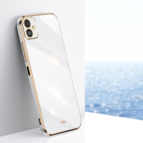 For Samsung Galaxy F14 5G XINLI Straight Edge 6D Electroplate TPU Phone Case(White)
For Samsung Galaxy F14 5G XINLI Straight Edge 6D Electroplate TPU Phone Case(White)