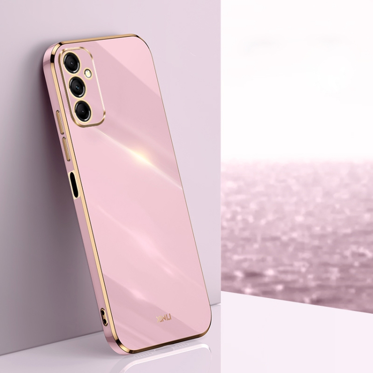 For Samsung Galaxy M14 5G XINLI Straight Edge 6D Electroplate TPU Phone Case(Cherry Purple)
For Samsung Galaxy M14 5G XINLI Straight Edge 6D Electroplate TPU Phone Case(Cherry Purple)