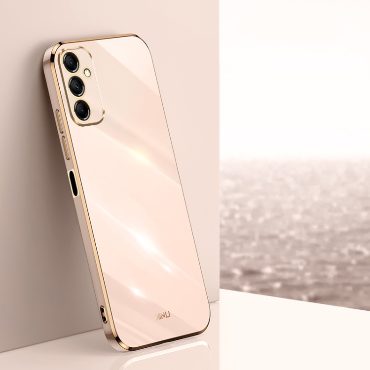 For Samsung Galaxy M14 5G XINLI Straight Edge 6D Electroplate TPU Phone Case(Pink)
For Samsung Galaxy M14 5G XINLI Straight Edge 6D Electroplate TPU Phone Case(Pink)