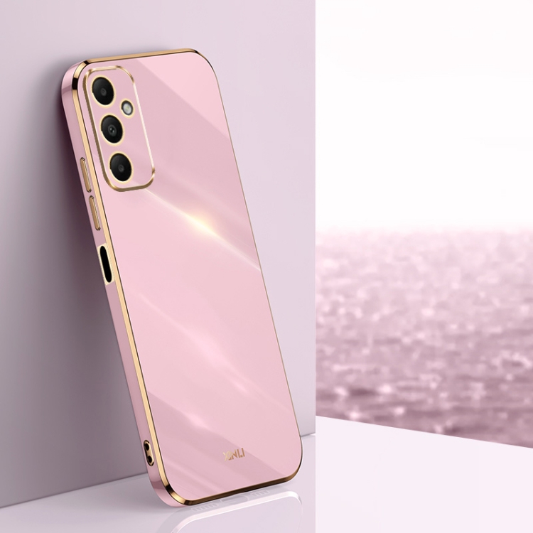 For Samsung Galaxy A05s XINLI Straight Edge 6D Electroplate TPU Phone Case(Cherry Purple)
For Samsung Galaxy A05s XINLI Straight Edge 6D Electroplate TPU Phone Case(Cherry Purple)