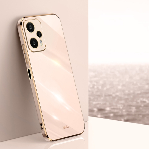 For Xiaomi Redmi Note 12 Turbo XINLI Straight Edge 6D Electroplate TPU Phone Case(Pink)
For Xiaomi Redmi Note 12 Turbo XINLI Straight Edge 6D Electroplate TPU Phone Case(Pink)
