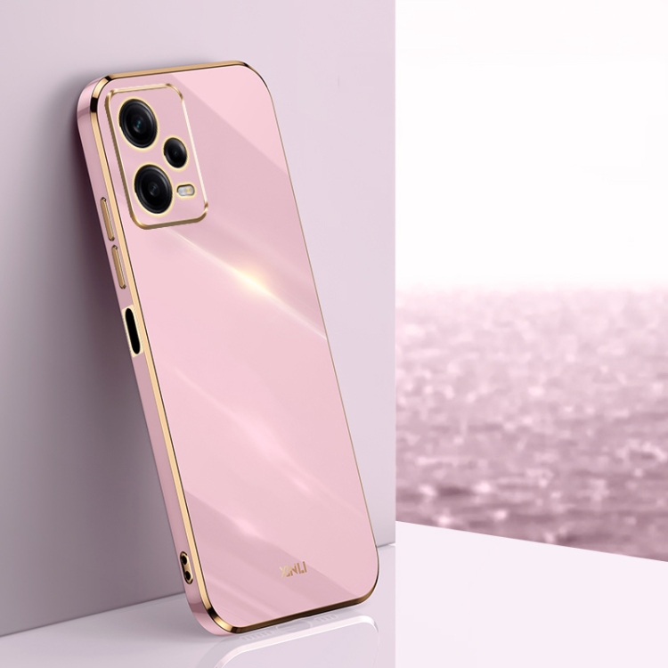 For Xiaomi Redmi Note 12 5G Global XINLI Straight Edge 6D Electroplate TPU Phone Case(Cherry Purple)
For Xiaomi Redmi Note 12 5G Global XINLI Straight Edge 6D Electroplate TPU Phone Case(Cherry Purple)