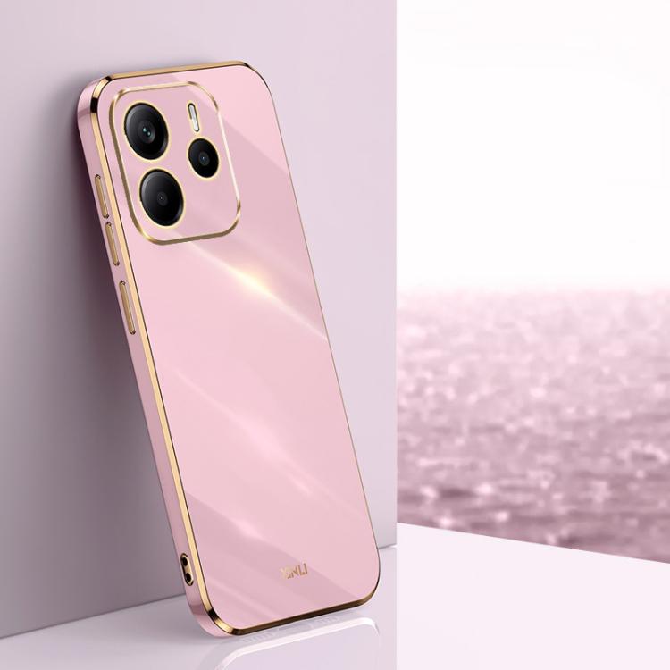 For Redmi Note 14 4G 163.25mm XINLI Straight Edge 6D Electroplate TPU Phone Case(Cherry Purple)
For Redmi Note 14 4G 163.25mm XINLI Straight Edge 6D Electroplate TPU Phone Case(Cherry Purple)