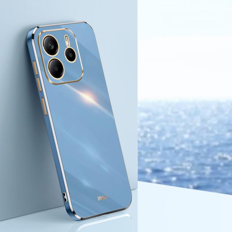 For Redmi Note 14 5G Global XINLI Straight Edge 6D Electroplate TPU Phone Case(Celestial Blue)
For Redmi Note 14 5G Global XINLI Straight Edge 6D Electroplate TPU Phone Case(Celestial Blue)