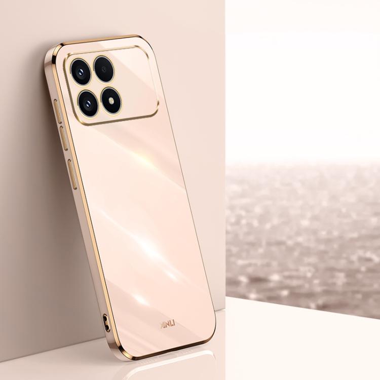 For Redmi K90 / Poco F8 Pro XINLI Straight Edge 6D Electroplate TPU Phone Case(Pink)
For Redmi K90 / Poco F8 Pro XINLI Straight Edge 6D Electroplate TPU Phone Case(Pink)