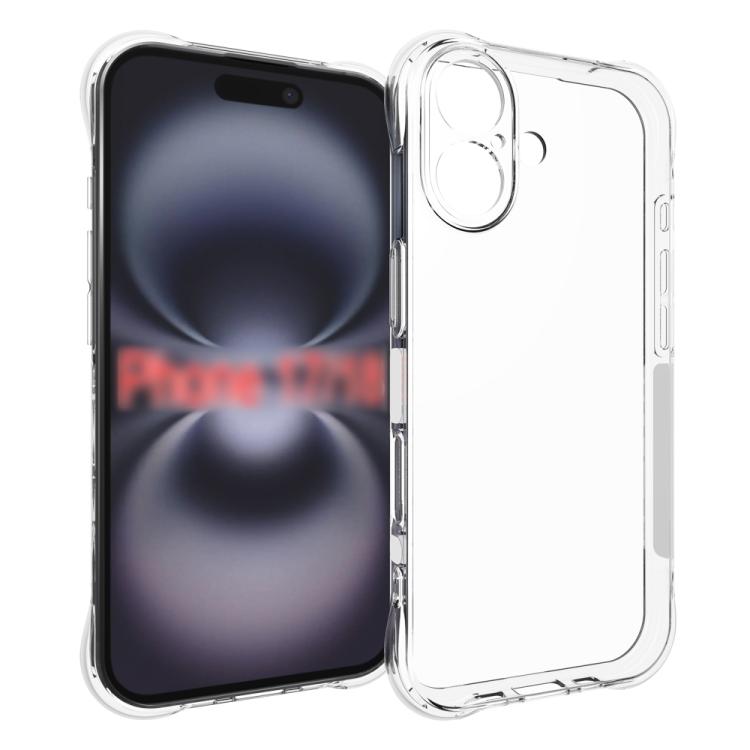 For iPhone 18 Shockproof Non-slip Thickening TPU Phone Case(Transparent)
For iPhone 18 Shockproof Non-slip Thickening TPU Phone Case(Transparent)