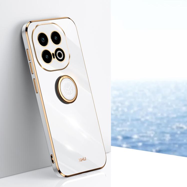 For vivo iQOO 13 XINLI Straight Edge 6D Electroplate TPU Phone Case with Ring Holder(White)
For vivo iQOO 13 XINLI Straight Edge 6D Electroplate TPU Phone Case with Ring Holder(White)
