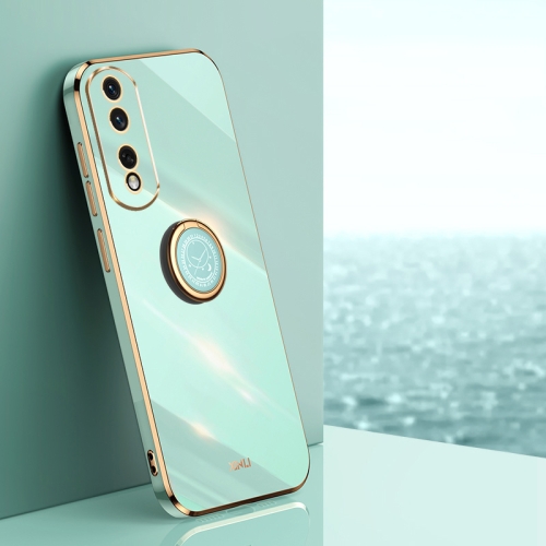For Honor 90 Pro XINLI Straight Edge 6D Electroplate TPU Phone Case with Ring Holder(Mint Green)
For Honor 90 Pro XINLI Straight Edge 6D Electroplate TPU Phone Case with Ring Holder(Mint Green)