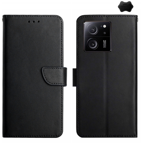 For Xiaomi 13T / 13T Pro Genuine Leather Fingerprint-proof Flip Phone Case(Black)
For Xiaomi 13T / 13T Pro Genuine Leather Fingerprint-proof Flip Phone Case(Black)