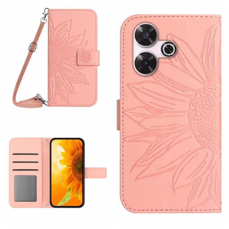 For Xiaomi Redmi 13 4G Global / 5G Global Skin Feel Sun Flower Embossed Flip Leather Phone Case with Lanyard(Pink)
For Xiaomi Redmi 13 4G Global / 5G Global Skin Feel Sun Flower Embossed Flip Leather Phone Case with Lanyard(Pink)