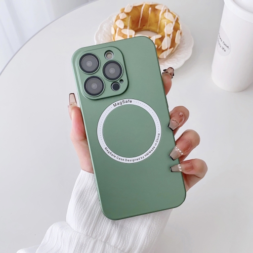 For iPhone 13 Pro Magsafe Magnetic PC Shockproof Phone Case With Camera Lens(Green)
For iPhone 13 Pro Magsafe Magnetic PC Shockproof Phone Case With Camera Lens(Green)