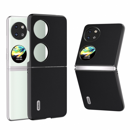 

For Huawei Pocket 2 ABEEL Genuine Silky Soft Black Edge Phone Case(Black)